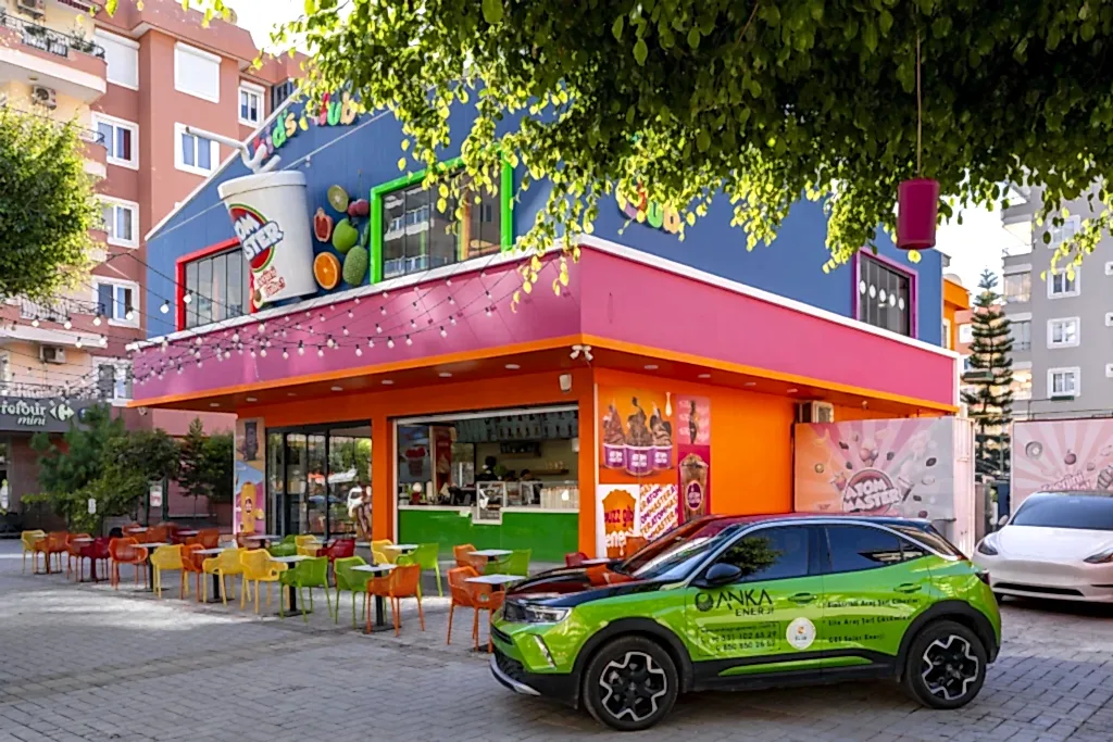 Anka Enerji Alanya elektrikli araç şarj cihazı tamamlanan projeler Atom Master Mahmutlar