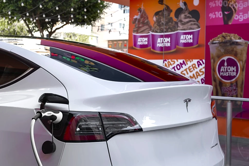 Anka Enerji Alanya elektrikli araç şarj cihazı tamamlanan projeler Atom Master Mahmutlar