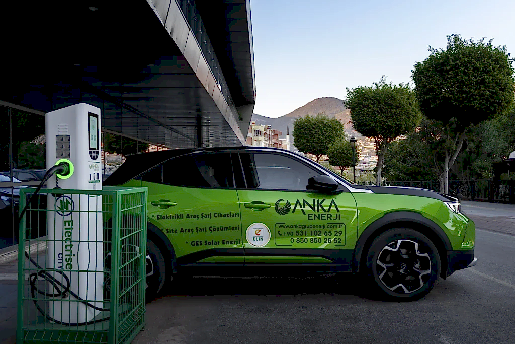 Anka Enerji Alanya elektrikli araç şarj cihazı tamamlanan projeler Kaptan Güverte Hotel