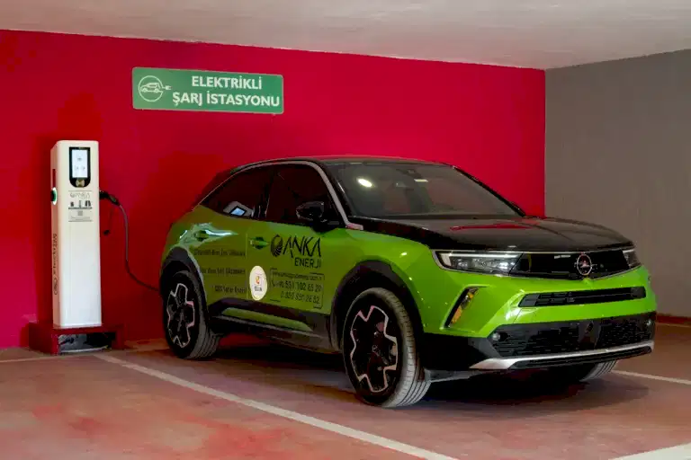 Anka Enerji Alanya elektrikli araç şarj cihazı tamamlanan projeler Boutique Vadi Residence Cebeciler İnşaat